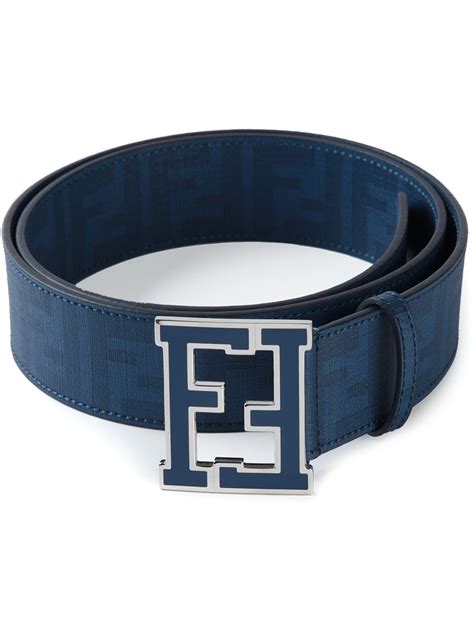 grey fendi belt blue buckle|fendi leather belts.